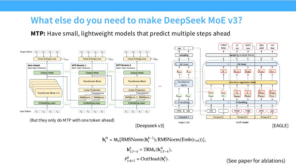 DeepSeek-V3 的多 token 预测